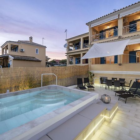 Villa Nina With Private Plunge Pool, 5Km To Corfu Town Bagian luar foto