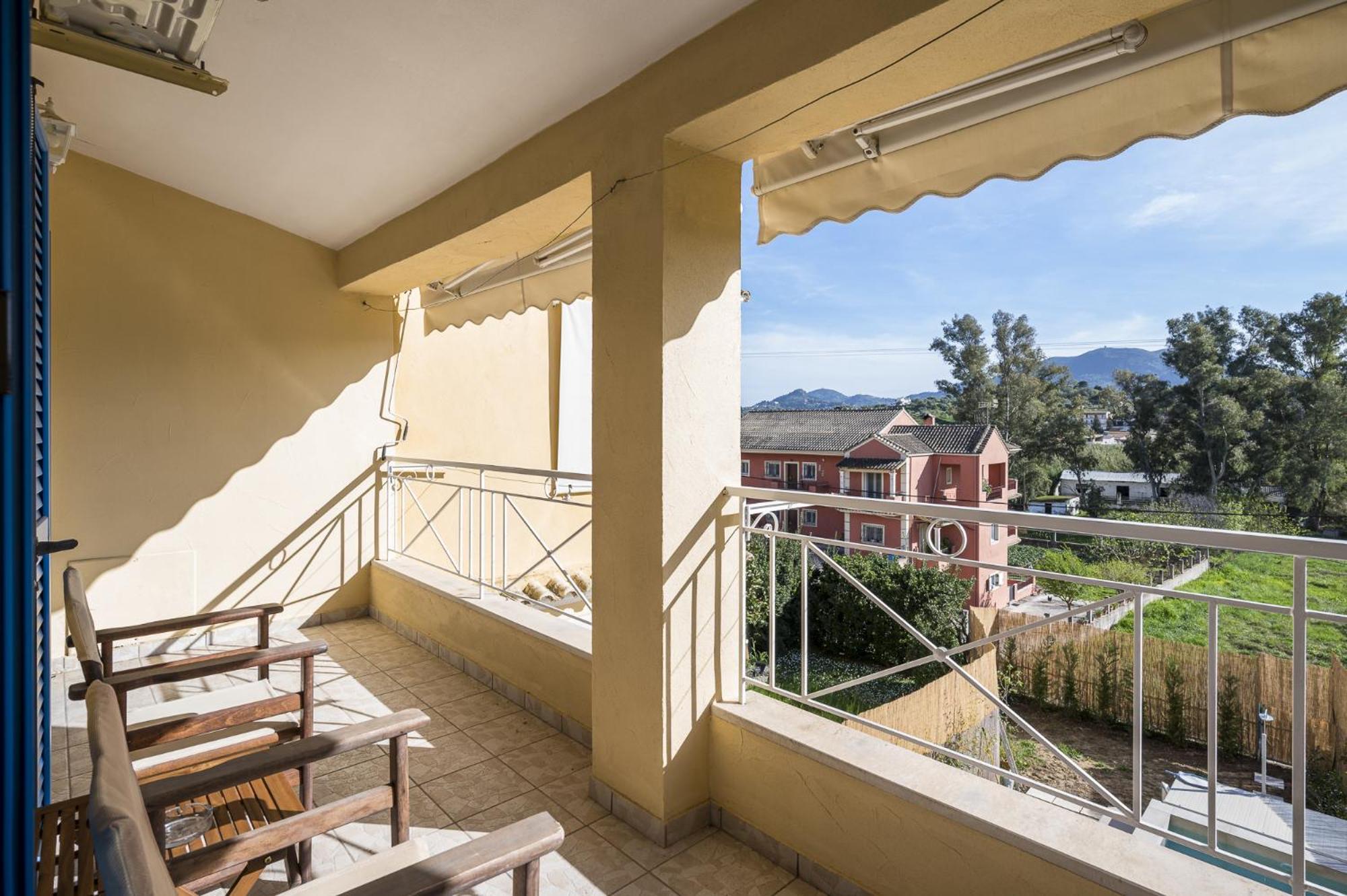 Villa Nina With Private Plunge Pool, 5Km To Corfu Town Bagian luar foto